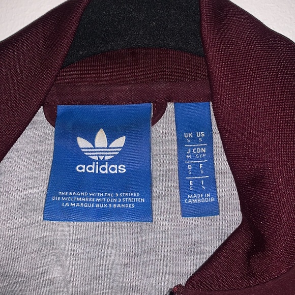 Maroon Adidas jacket from Champs - Picture 5 of 5